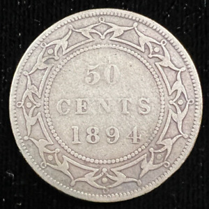 1894 Newfoundland 50 Cent (C5205)