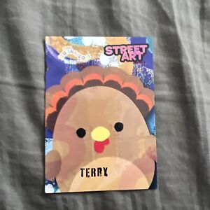 Squishmallow Trading Card Terry Street Art