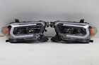 FITS 2016-2022 Toyota Tacoma BLK LED Switchback Sequential Projector Headlights (For: 2021 Tacoma)