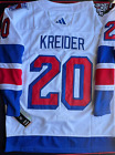 New York Rangers #20 Chris Kreider 2024 Hockey Stadium Series White Jersey M