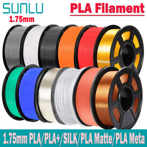 SUNLU PLA PLA+ PLA-Matte PLA-Meta SILK 3D Printer Filament 1.75mm 1KG/ROLL