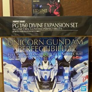 PG 1/60 Unicorn Gundam Perfectibility & Divine Expansion & LED Unit 【FULL SET!!】