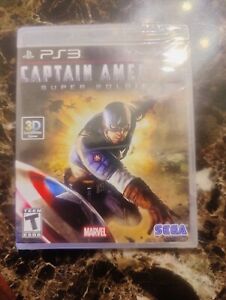 CAPTAIN AMERICA SUPER SOLDIER * PLAYSTATION 3 PS3 * BRAND NEW FACTORY SEALED