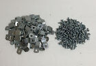 100 x 1/4” Picture Frame Offset Clips With Screws for Canvas, Mirrors, etc