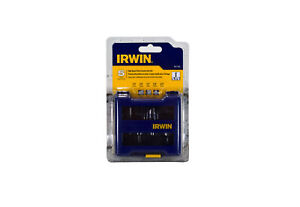Irwin 1877793 Assorted Black Oxide Coated Countersink Twist Drill Bit Set (5pc)