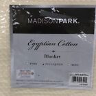 Madison Park Full/Queen Egyptian Cotton Blanket Ivory