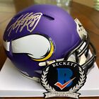 Adrian Peterson Autographed Signed Minnesota Vikings Mini Helmet Beckett