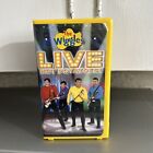 The Wiggles ~ Live Hot Potatoes VHS ~ (2004) Yellow Clam shell
