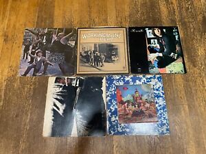 New ListingClassic Rock 5 LP Rough Lot Doors Grateful Dead Runt Rundgren Rolling Stones