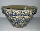 Robinson Ransbottom Roseville Spongeware Pottery #700 Mixing Bowl 8