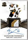 2020-21 UD The Cup Signature Materials MARK STONE SP-MS #/25 Golden Knights Auto