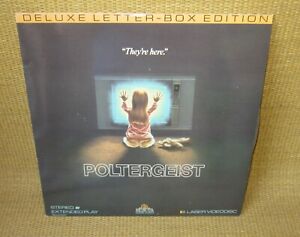 POLTERGEIST Laserdisc | 1982 Steven Spielberg Horror Deluxe Letterbox