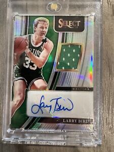 2021-22 Select Autographed Memorabilia Larry Bird JERSEY RELIC AUTO /99 Celtics