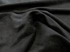 MICROSUEDE Faux Black Suede Fabric Upholstery 58