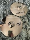 Sabian AAX X-celerator Hi-Hat Cymbals. Brilliant Finish. 21402XLB