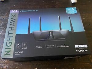 Netgear Nighthawk RAX50 Black 5.4Gbps Wireless 6-Stream Dual-Band WiFi 6 Router