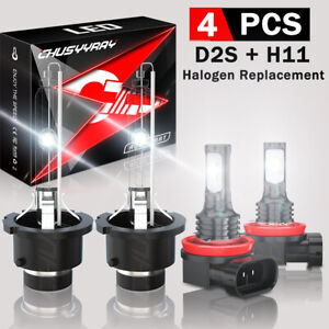 For Mazda 6 2011 2012 2013 White LED/HID Headlight Low Beam+Fog Light Bulbs Kit (For: 2012 Mazda 6)