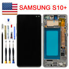 OLED LCD Display Touch Screen Digitizer Frame For Samsung Galaxy S10+ Plus G975U
