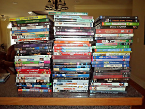 Lot of 81 DVD's, Most are one owner, Lots of Children's + (Spongebob, Disney +)
