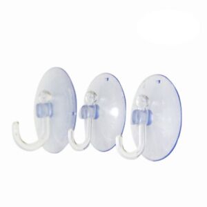 12PCS Cup Hooks Window Suction Cups With Hooks Vacuum Wall Hooks Removable Hooks