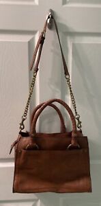 Brown Leather Frye Bag Purse - Preowned