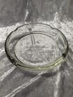 Vintage Smoking Stand Replacement Ashtray Glass Clear / Green.  B6