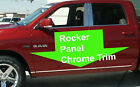 FOR DODGE 2001-2009 2010-2018 ROCKER PANEL Body Side Molding CHROME Trim 2pc (For: Dodge Ram 1500)