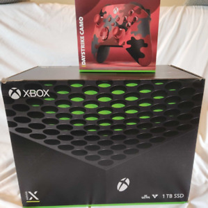Microsoft Xbox Series X 1TB Video Game Console w/ 2nd Controller Daystrike Camo