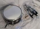 Griffin 10x6 inch Popcorn Snare with Snare Stand - woodgrain laminate NEW