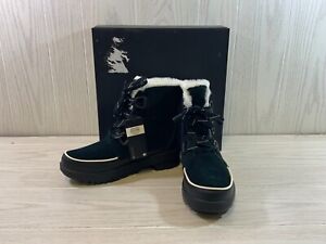 Sorel Tivoli IV WP Winter Boots, Women's Size 9 M, Black NEW