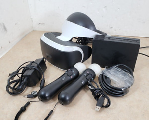 Sony PlayStation VR Headset with CUH-ZVR2 Processor Unit & 2 Motion Controllers