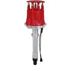 MSD 85551 Chevy V8 Pro-Billet Distributor, use w/ MSD 6-7-8 Series Ignition, Red
