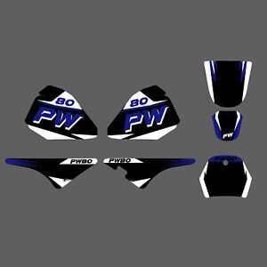 Team Graphics Decals Stickers Kit For Yamaha PW 80 PW80