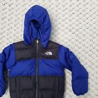 The North Face Toddler 550 Down Insulated Reversible Puffer Jacket Blue - 3T