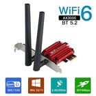 AX3000 Wireless WiFi 6 PCIe Card for Desktop Bluetooth 3000Mbps WiFi 6 Adapter