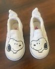VANS X PEANUTS TODDLERS CLASSIC SLIP-ON - SNOOPY Toddlers Size 5