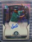 New Listing2023 Bowman Chrome Lazaro Montes Speckle Refractor 1st Auto #247/299 Mariners