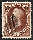 New ListingUS 1873 90¢ Official Dept. of Treasury #O78 Used CV $15