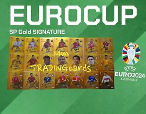 Topps UEFA Euro 2024 Germany Sticker SP gold SIGNATURE  Chose Sticker