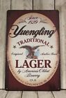 Yuengling Lager Beer Tin Sign Bar Pub Yuenglings Vintage Style Ad Restaurant
