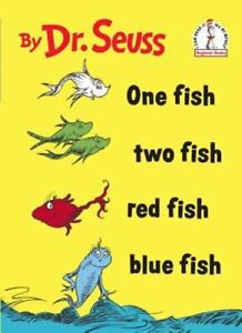 One Fish Two Fish Red Fish Blue Fish by Dr Seuss: New