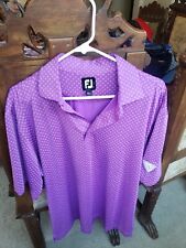 FJ Golf Polo Shirt Large WILLAMETTE VALLEY COUNTRY CLUB Extremely Clean