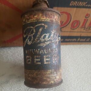 Vintage Blatz Cone Top Beer Can With Top
