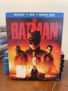 The Batman (Blu-ray + DVD + Digital Code, 2022) with Slipcase BRAND NEW SEALED!