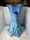Van Briggle Turquoise Pottery Three Graces Nude Vase
