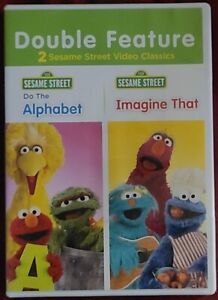 Sesame Street: Do the Alphabet/Imagine That DVD (2013) USED Very Good Condition