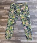 Men's Akoo Co Mustage Bleached Jogger Pants All Over Print Size 38x32