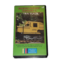 Garden Railway Dreamin'2 Series VHS Tape - 1995 Train Locomotive Steam Engine