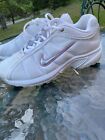 Nike Air Women’s Training White Pink Swoop Shoes Size 7
