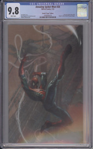 Amazing Spider-Man #26 - CGC 9.8 - Bianchi Virgin Edition Death of Ms. Marvel